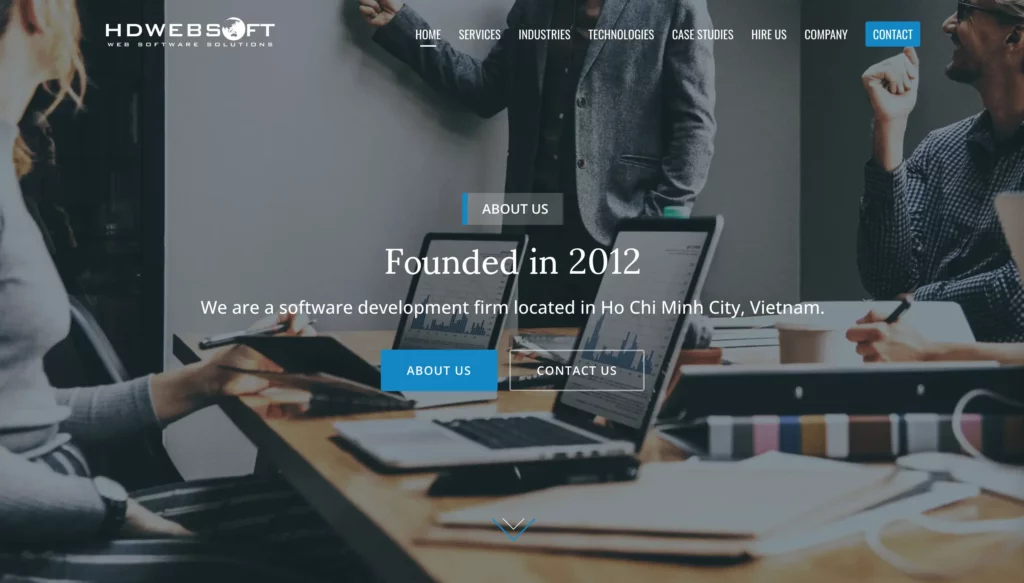 HDWEBSOFT - one of the best web development companies in Vietnam