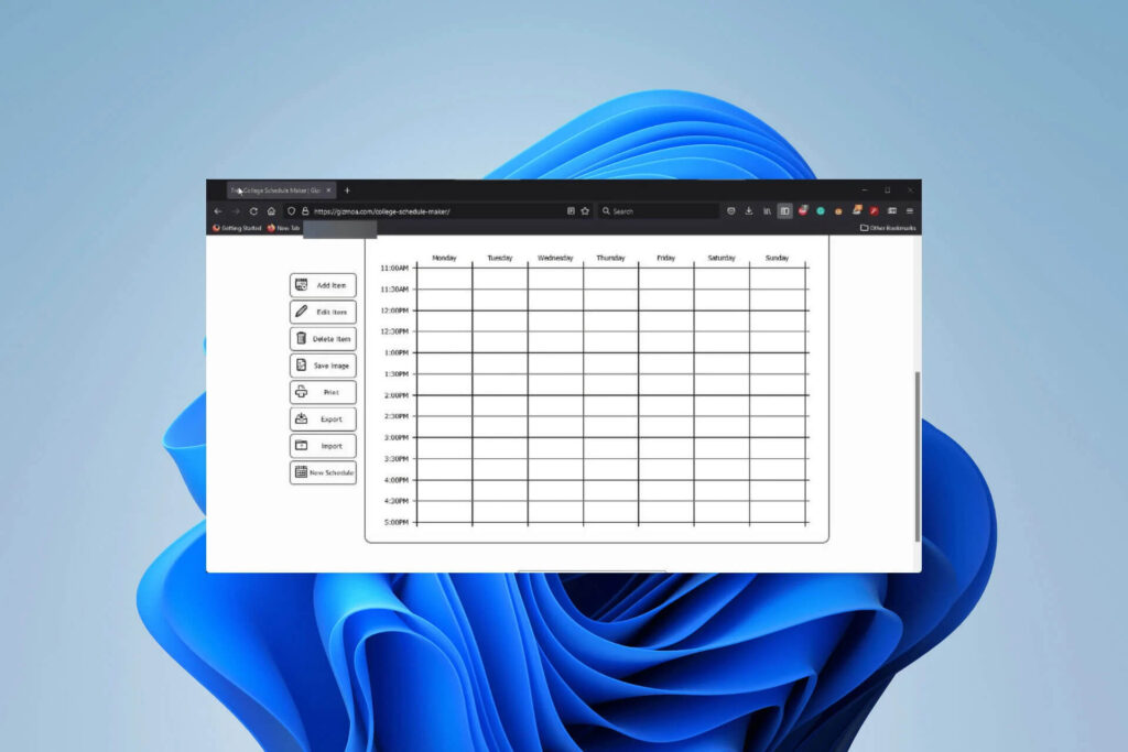 Timetable Manager