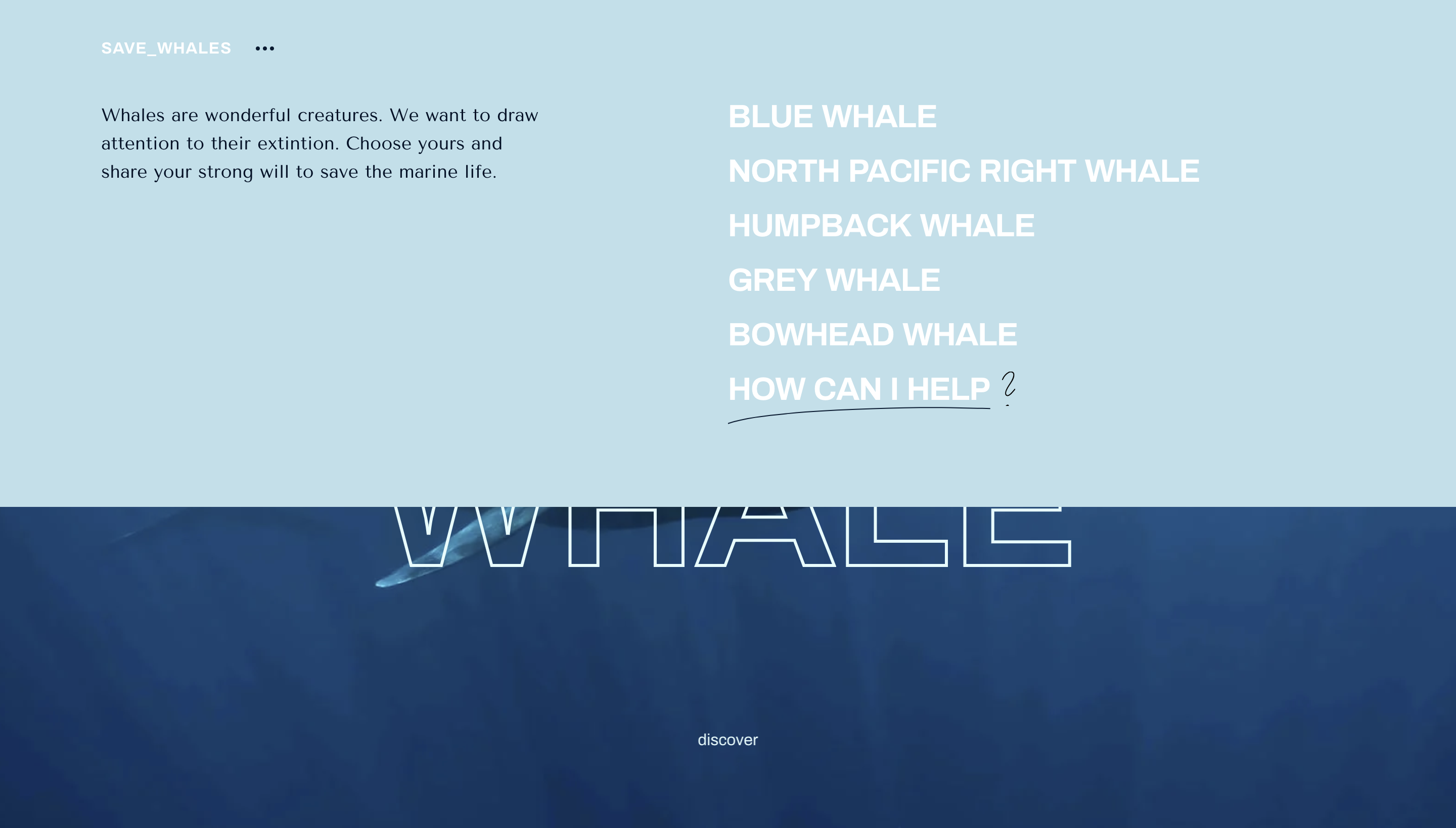 Unorganized navigation